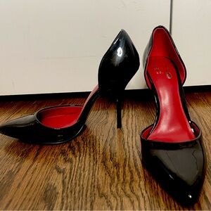 Elegant Mix No. 6 Black Stiletto Heels